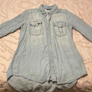 BDG Chambray button down shirt size medium
